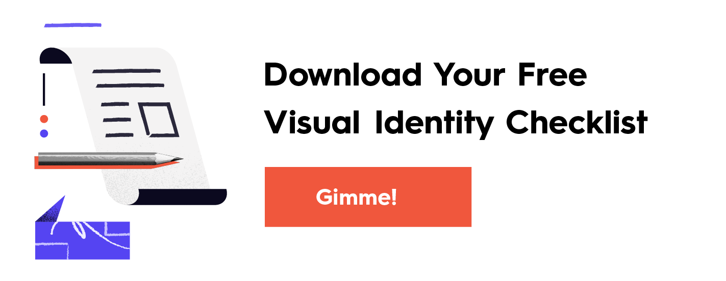 visual identity checklist cta