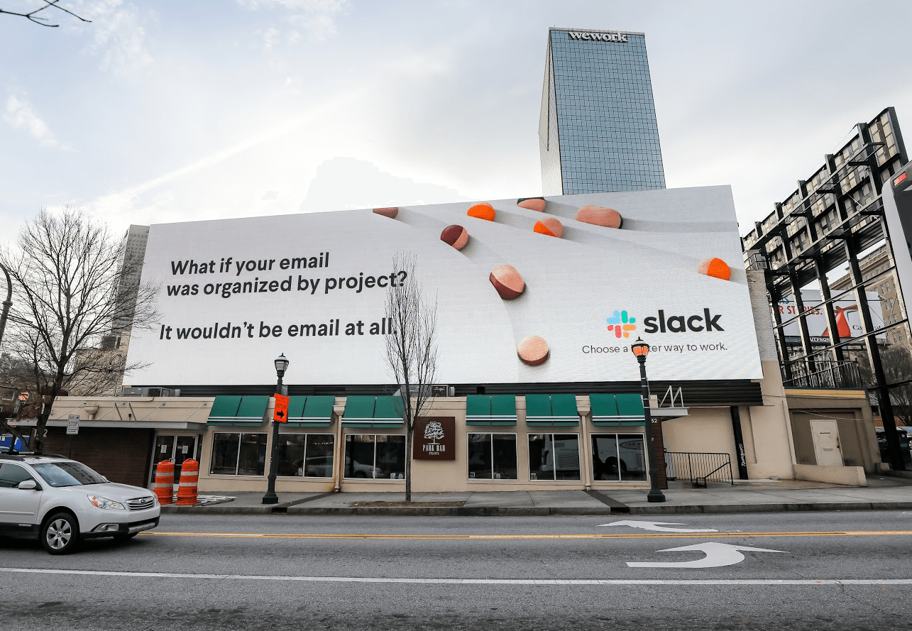 Slack Saas Campaign examples 2