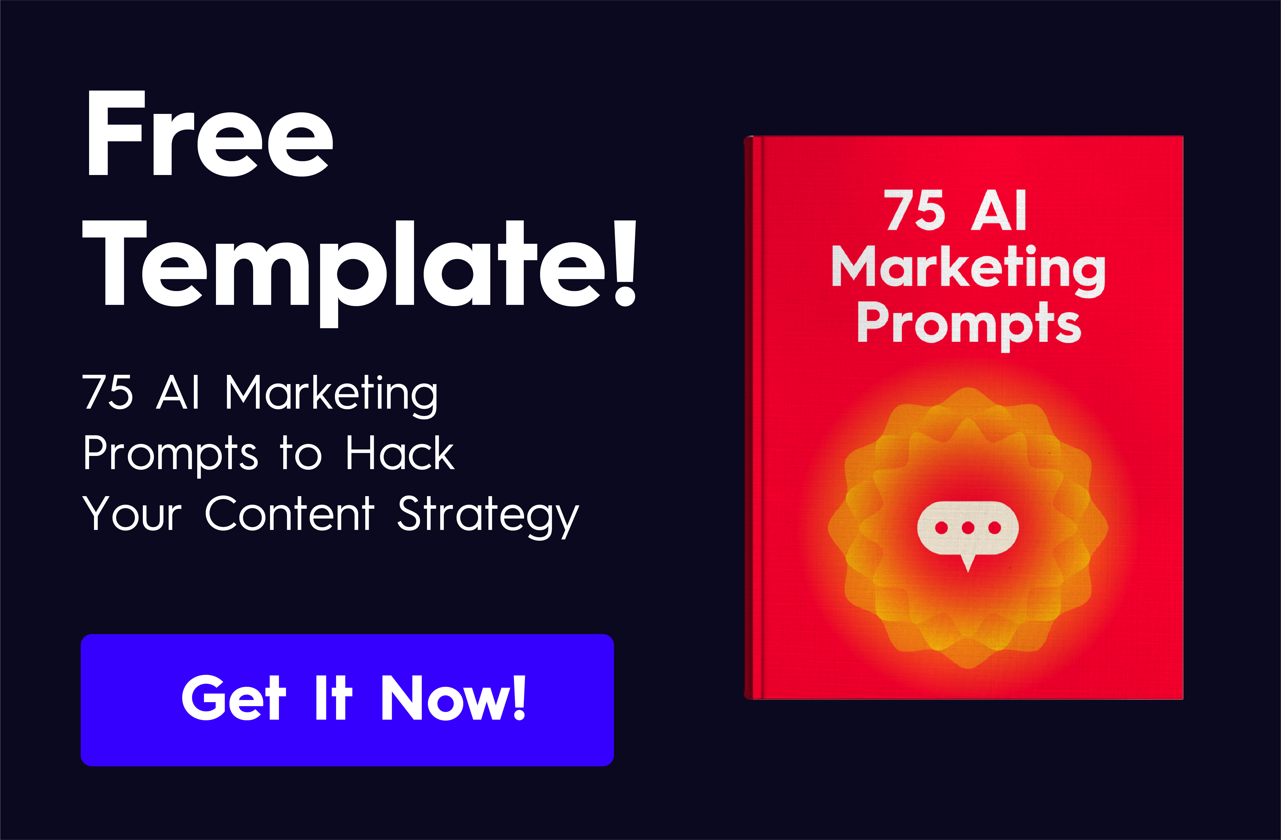 75 AI Marketing Prompts Template CTA